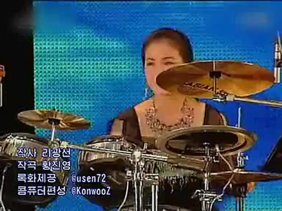 朝鲜牡丹峰乐团 超短迷你裙美女5重唱