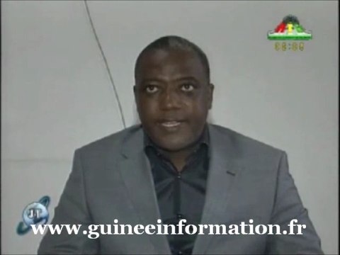 JT RTG DU 05.09.2012. Lounceny Camara, président de la CENI, annonce sa démission : j’ai décidé de saisir ma centrale syndicale l’USTG; pour qu’à l’occasion de la recomposition de la CENI; elle désigne un membre de notre centrale syndicale à ma place;