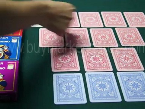 Cветящейся краплеными картами Modiano-Cristallo marked-cards