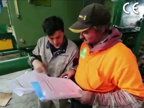 SINOBALER - Automatic Horizontal Baler, Auto-tie Baling Machine, Automatic Cardboard Baler