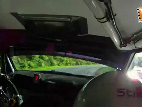 Cámara interior A.Hevia-J.Alvarez (Skoda Fabia S2000) Rallye Ferrol 2012