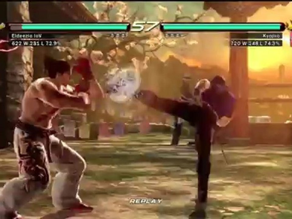 Tekken 6 Ranked Match Lee vs Kazuya