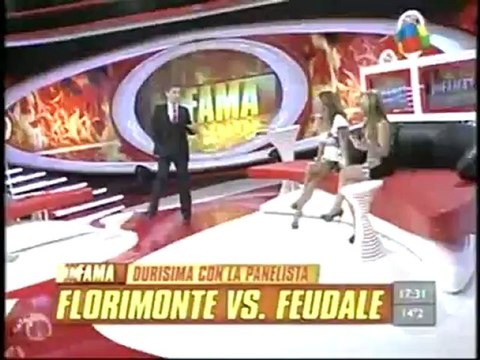 MARCELA FEUDALE FURIOSA CON GLADYS FLORIMONTI