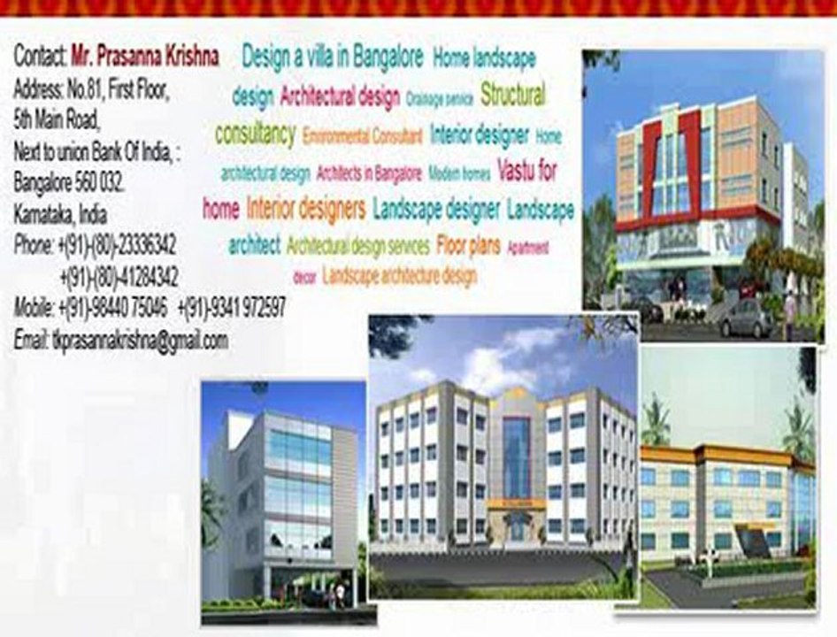 Architectural Design Services, Structural Consultancy, Interior Designer, Floor Plans