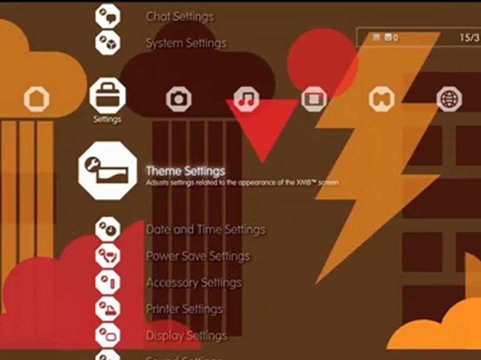 A World of Moving Shapes and Colours Dynamic Theme
