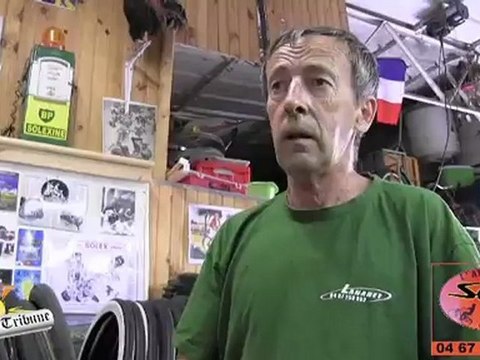 FABREGUES - 2012 - Alex Solex .. L'atelier historique du Solex est à Fabregues