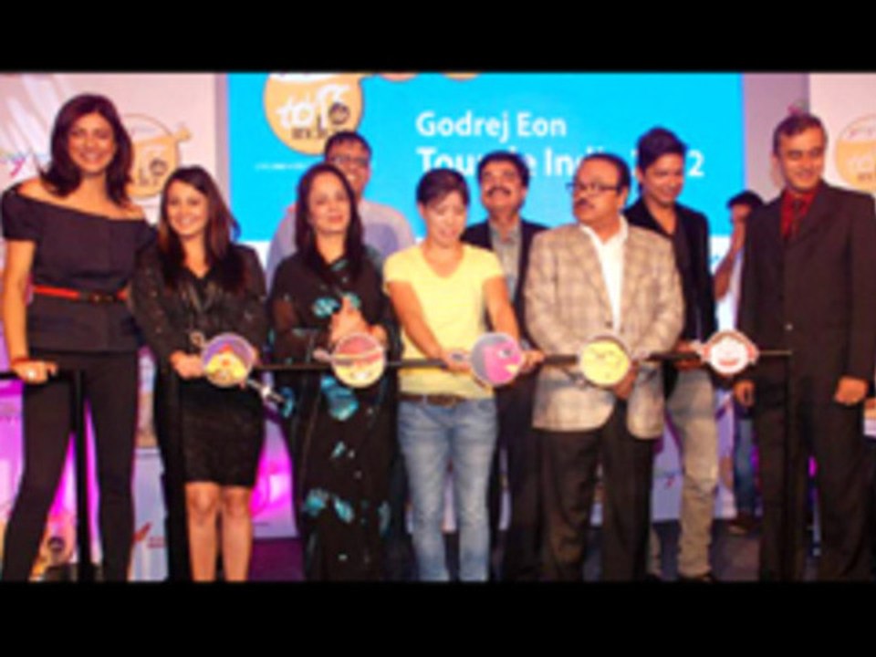 Celebs @ The Launch Of Godrej Eon Tour De India Cycling Event