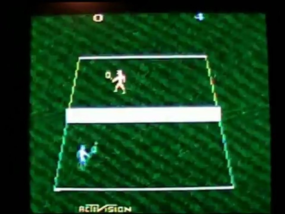 First Level - Tennis - Atari 2600