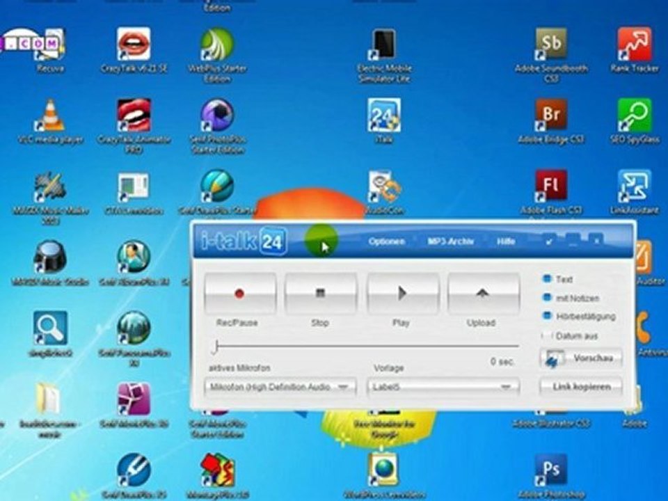 i-talk24 das Archiv der Sprachnachrichten