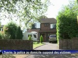 Tuerie des Alpes: la police britannique au domicile supposé des victimes