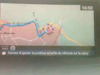 Configuration Carminat Navigation Communication