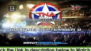 Watch TNA No Surrender 2012 Live Online Free!