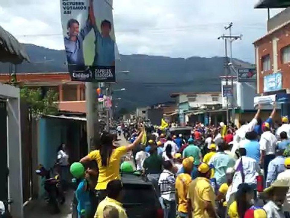 Caravana Capriles Radonski Montalban Carabobo