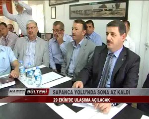 KOCAELİ TV - SAPANCA YOLU’NDA SONA AZ KALDI