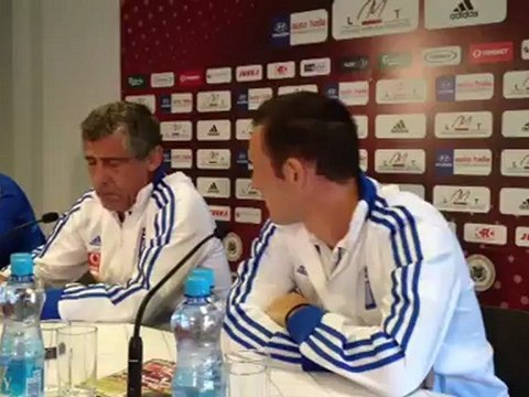 Συνέντευξη Τύπου Φ. Σάντος | Πρώτη τοποθέτηση (Λετονία)