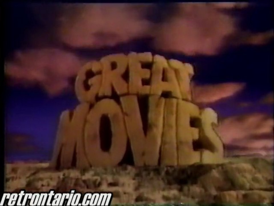 Citytv Great Movies 299 Queen St Gargoyle intro 1988