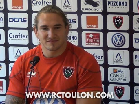 Conférence avant-match Toulon - UBB