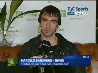 Marcelo Barovero en Estudio Futbol