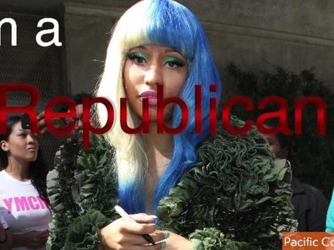 Nicki Minaj Causes a Stir by Endorsing Mitt Romney When She Can't Even Vote