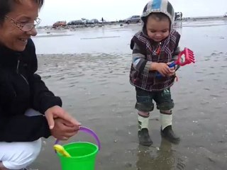 Pêche aux palourdes