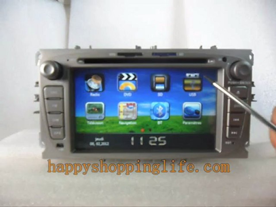 Ford Focus lecteur DVD Auto, Ford Focus centre multimédia, Autoradio pour Ford Focus, Autoradio GPS Ford Focus