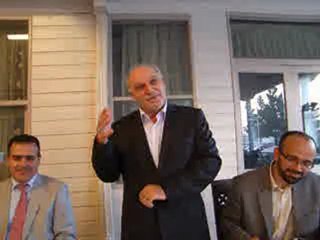 Müftü Hüseyin Duran'ın veda yemeğindeki  Konuşması