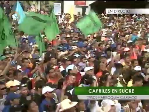 Capriles Radonski: Al gobierno le encanta darle pantalla a un bate quebrao