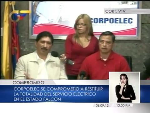 Presidente de Corpoelec: Fuertes precipitaciones en el país han generado apagones