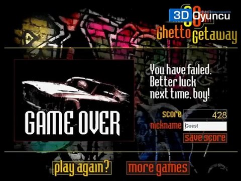 3D Polisten Kaçış - 3D Oyunlar