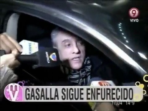 Antonio Gasalla habló con los movileros a los que criticó... ¡y los imitó!