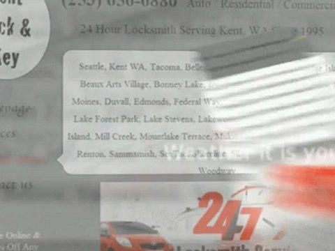 Locksmith Kent WA (253) 656-6880