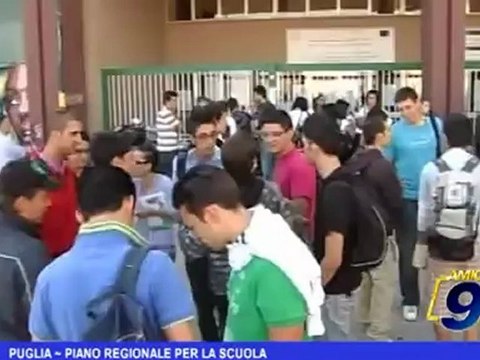 Puglia | Piano Regionale per la scuola