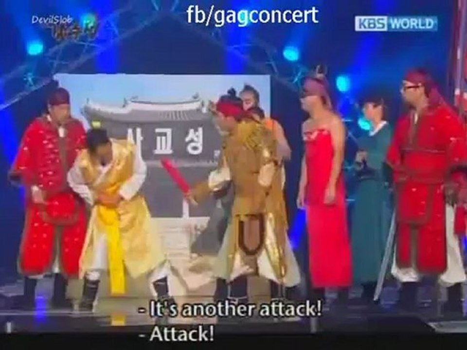 Castle Gamsu  Gag Concert E658 ( ENGSUB) 25 August 2012@kbsw