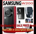 SPECIAL DISCOUNT Samsung HMX-W200 Waterproof HD Camcorder with 2.4-inch LCD Screen in Red   4GB Accessory Kit