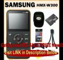 Samsung HMX-W300 Waterproof HD Pocket Camcorder Yellow   4GB Micro SD   Flexible Mini Tripod   Accessory Kit FOR SALE