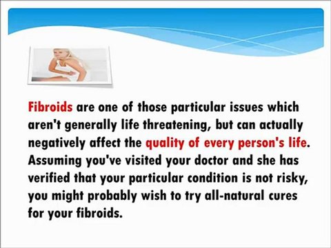 natural remedy for uterine fibroids
