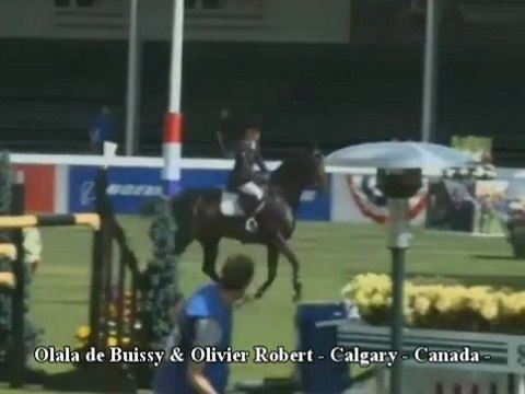 Calgary 2012/09/06 Olala de Buissy & Olivier Robert - CSIO 5* - 1,60 M Jumping