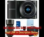 BEST PRICE Samsung NX1000 Smart Wi-Fi Digital Camera (Black) Double Lens Bundle With 20-50 mm And 50-200mm Lenses