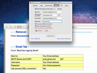 Aobo Mac Keylogger Std Installation and Configuration Guide