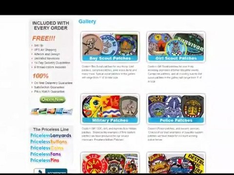 Custom Patches, Embroidered Patches, Girl Scout Patches