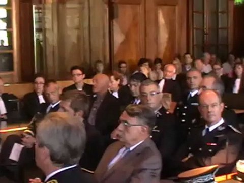 HAUTE-SAONE : CEREMONIE D'INSTALLATION AU TRIBUNAL DE GRANDE INSTANCE DE VESOUL