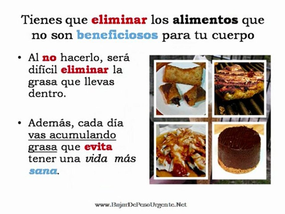 Aprende a comer para Bajar de Peso YA