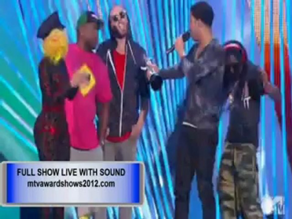Drake and Lil Wayne VMA 2012 acceptance speech
