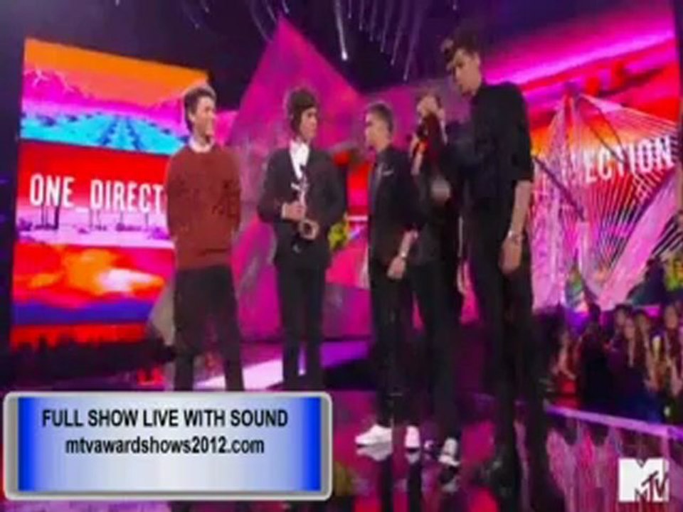 One Direction breaks VMA award VMA 2012