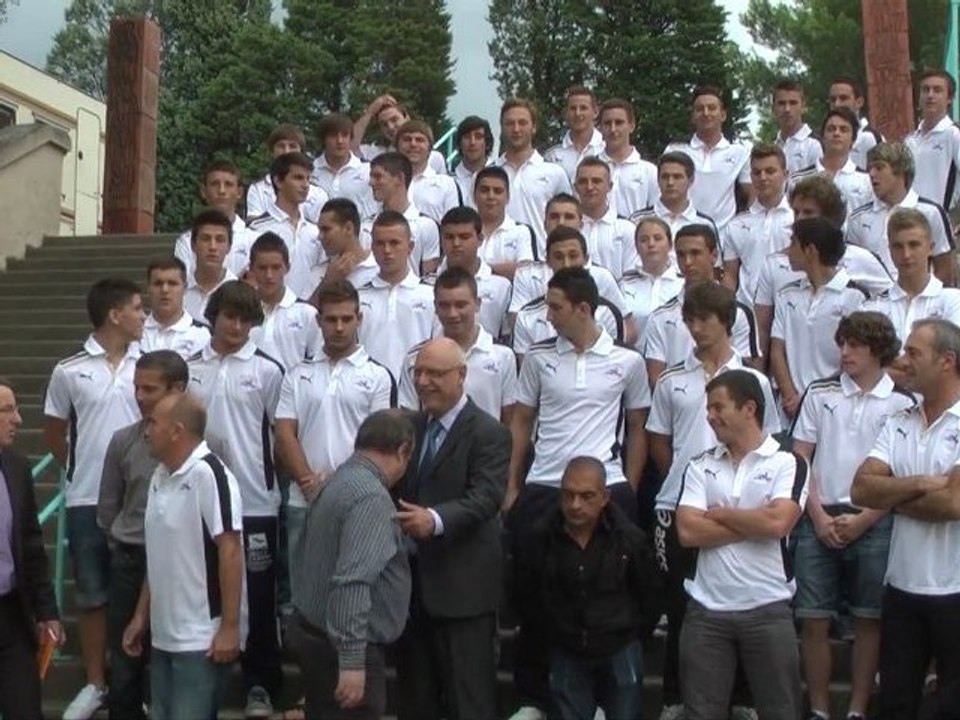 Rentrée du Pôle Espoir 2012 au lycée Paul Sabatier de Carcassonne.