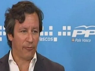 Floriano: "Todo el PP y el Gobierno de España están detrás de Antonio Basagoiti"