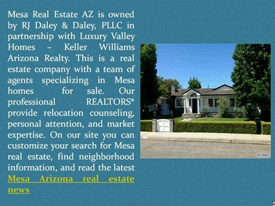 Mesa Real Estate