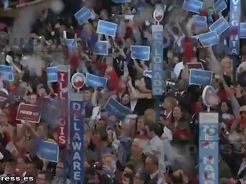 Obama acepta la nominación demócrata para repetir mandato