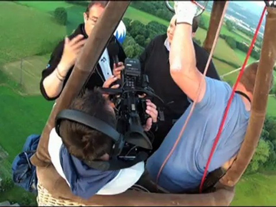 Montgolfière "Lent vol " avressieux 1  partie