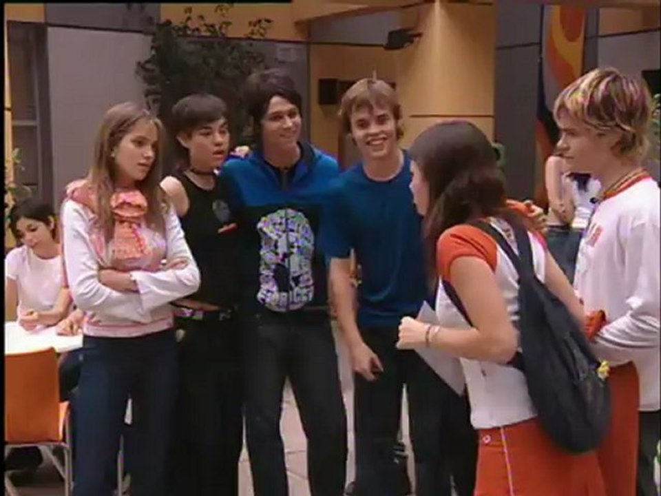 Rebelde Way capitulo 145, compartir el cuarto